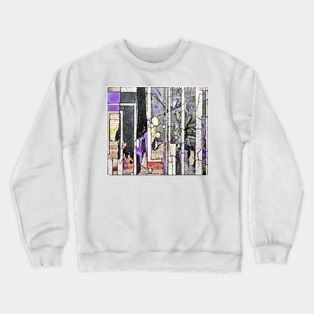 The Dangers Of Playing Pretend Crewneck Sweatshirt by Bobby Zeik Art